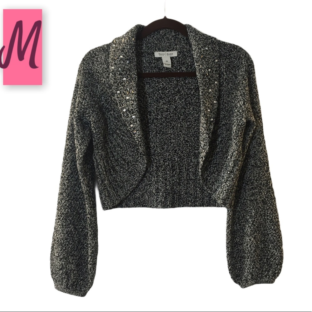 White House Black Market cropped cardigan